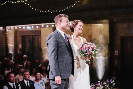 James & Nina's Wilton Music Hall London Wedding Photography