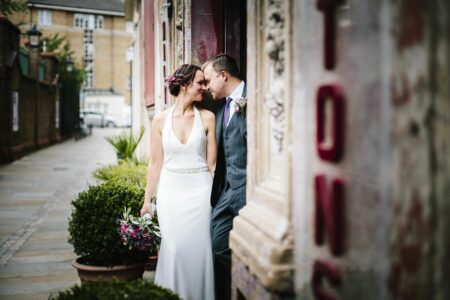 James & Nina's Wilton Music Hall London Wedding Photography
