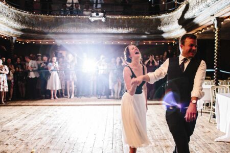 James and Nina's Wilton Music Hall London Wedding Photography 