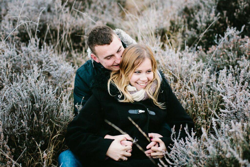 Chobham Common Surrey Engagement Photography