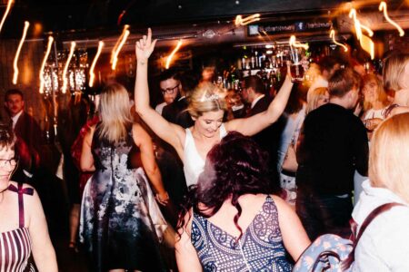 Wedding Photography at Kate & Gareth's London themed wedding at St. Bart's Brewery London