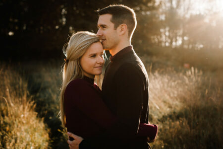 Surrey Engagement Photography at Waverley Abbey