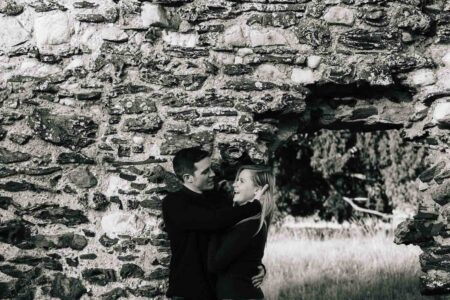 Surrey Engagement Photography at Waverley Abbey
