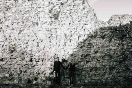 Surrey Engagement Photography at Waverley Abbey