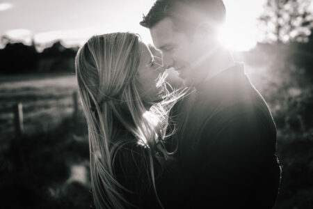 Surrey Engagement Photography at Waverley Abbey