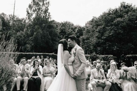 Summer wedding photography at Hook House Farm in Surrey