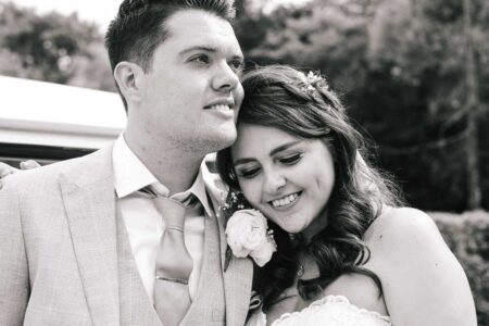 Summer wedding photography at Hook House Farm in Surrey