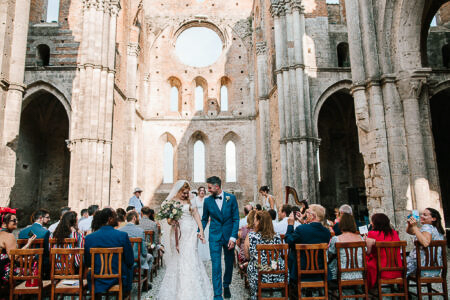 Real Wedding at Abbey San Galgano Tuscany by Fresh Shoot Studios