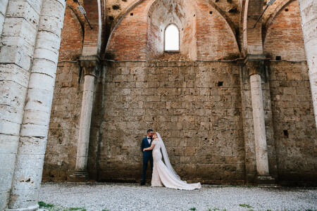 Real Wedding at Abbey San Galgano Tuscany by Fresh Shoot Studios