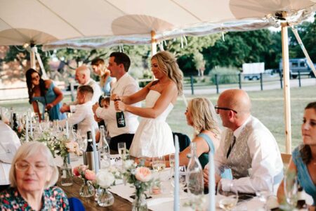 Papakata Tent Berkshire Home Wedding Photography